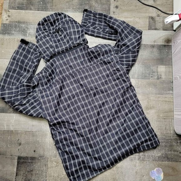 Free world snowboard coat size small blue and white - Picture 6 of 10